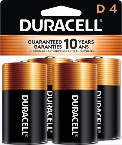 Vista 11 de DURACELL Coppertop D Baterías D con potencia de larga duración, batería alcalina multiusos para dispositivos domésticos y de oficina, 10