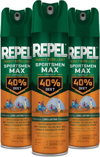 Vista 13 de Repel Sportsmen Max Repelente de mosquitos e insectos 6 onzas, 40% DEET