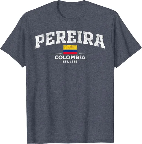 Vista 89 de Camiseta Pereira Colombia, Negro