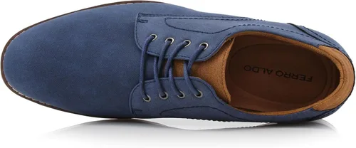 Vista 5 de Ferro Aldo Elite MFA19613 - Mocasines para hombre, estilo casual, perforados, sin cordones