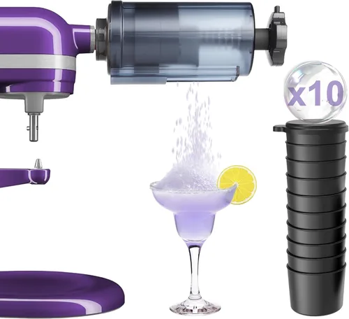 Vista 7 de Accesorio de hielo afeitado para batidoras de pie KitchenAid, 8 moldes, sustituye a KSMSIA