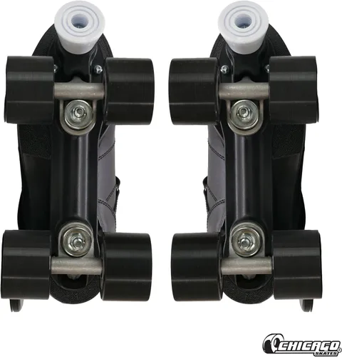 Vista 3 de Chicago Skates Bullet Speed Roller Skates – Adjustable Quad Roller Skates Women Men