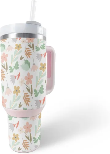 Vista 8 de MightySkins Skin - Vaso de vinilo compatible con Stanley The Quencher H2.0 FlowState de 40 onzas, vida útil, protectora, duradera y única, fácil