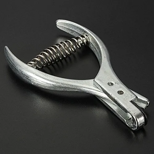 Vista 4 de ZHONGJIUYUAN Página de inicio Ropa DIY Patrón de costura Notcher Pro Designer Sastre Alicates de costura de acero Punzón