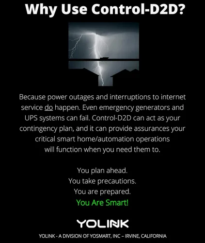 Vista 8 de YoLink LoRa - Sensores de movimiento inteligentes de rango inalámbrico de 1/4, detector de movimiento para interiores, Alexa, IFTTT, asistente