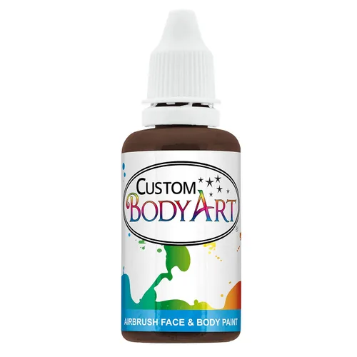 Vista 21 de Custom Body Art Pintura blanca a base de agua de 1 oz para piel, cara Blanco