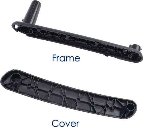 Vista 7 de par de manijas interiores para puerta para Mitsubishi Eclipse 2006 2007 2008 2009 2010 2011 2012, reemplaza 7221A069HA 7221A070HA, negro