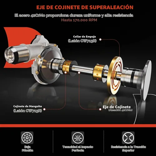 Vista 6 de A-Premium K0422-582 Kit completo de turbocompresor turbo con actuador y junta Compatible con Mazda 3 2007-2013, 6 2006-2007, CX-7 2007-2010, 2.3L