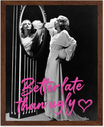 Vista 22 de Poster Master Mejor Tarde Que Feo - Póster de Marilyn - Arte Moderno y Pop - Regalo Moderno para Hombres, Mujeres y Fashionista - Decoración