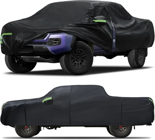 Vista 28 de Funda de auto para Tesla Model 3 2017-2026, 6 capas de cubierta impermeable para todo tipo de clima, cubierta exterior completa para exteriores