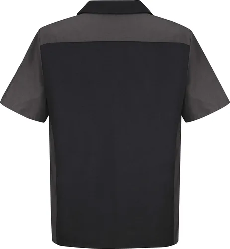 Vista 2 de Red Kap Camisa Ripstop Crew para hombre, manga corta