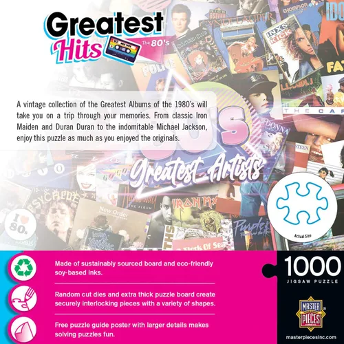 Vista 8 de Greatest Hits - Rompecabezas de 1000 piezas de los 90