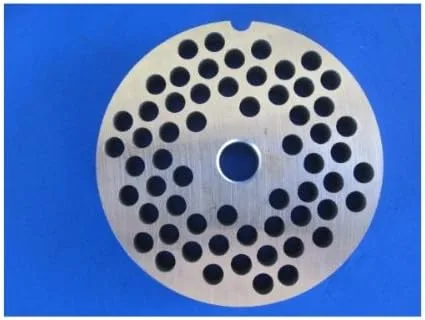 Vista 2 de #22 x 3/16" ACERO INOXIDABLE Carne Picadora Disco de placa para Hobart LEM Cabelas Universal MTN y otros