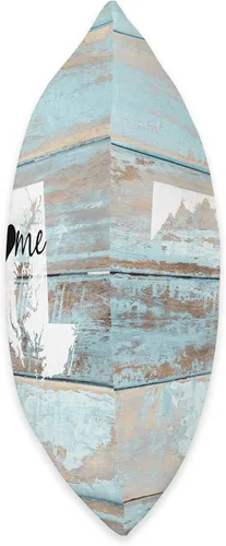Vista 2 de Maryland Barn Board Shiplap Home Heart Gift Maryland Rustic Home Pride US State - Almohada de 17.7 x 17.7 in, multicolor