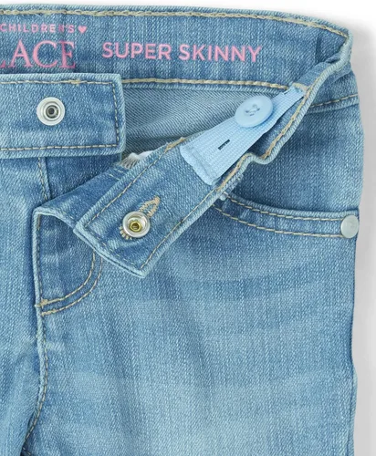 Vista 2 de The Children's Place - Jeans ajustados para niñas