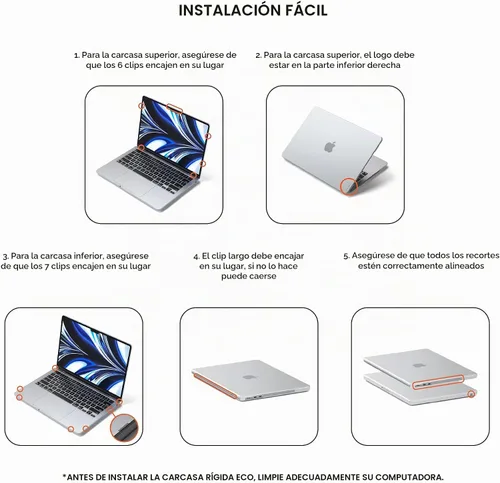 Vista 3 de Satechi Funda rígida ecológica para MacBook Air de 13 pulgadas, compatible