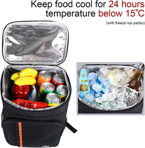 Vista 5 de CODOBON Mochila más fresca de 20 litros aislada, ligera, a prueba de fugas