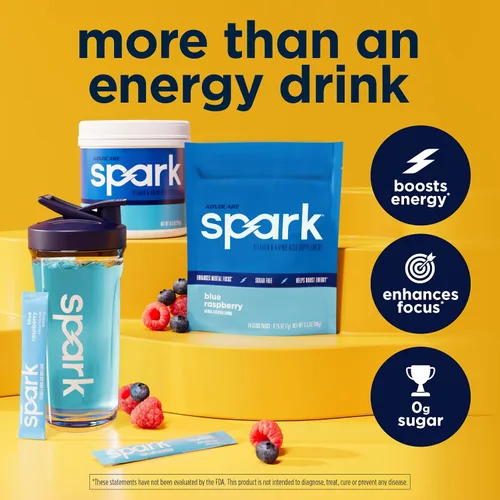 Vista 3 de AdvoCare Spark - Mezcla de bebida energética - Suplemento de vitaminas y aminoácidos - Apoya la energía y la concentración* - Apoyo inmunológico