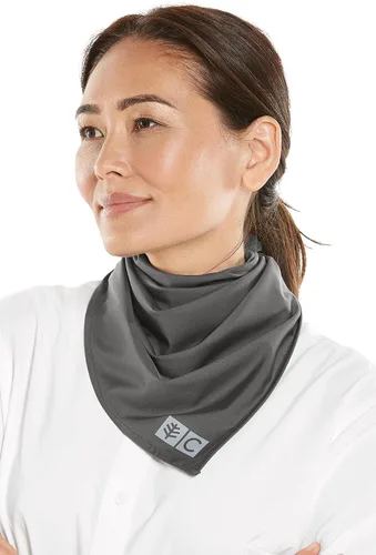 Vista 6 de Coolibar Máscara de pesca Abacos UPF 50+ para hombre y mujer, protección solar