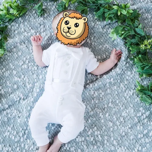 Vista 4 de Conjunto de ropa de 2 piezas para bautizo de bebé y niño, con tirantes, para boda, esmoquin y caballero