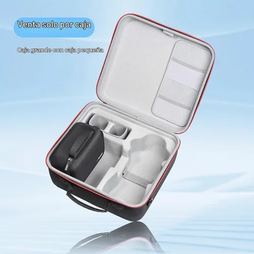 Vista 3 de RLSOCO Estuche de transporte para DJI Mavic 4 Pro Drone Fly More Combo - Se adapta al conjunto completo de accesorios: cuerpo de dron, controlador