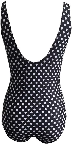 Vista 7 de Women Sexy Tummy Control One Piece Swimsuits 2024 Summer Beach SolidPrinted Halter Push up Bathing Suits