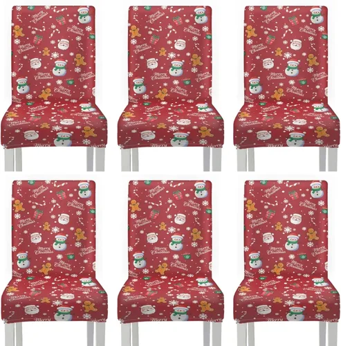 Vista 40 de HUGS IDEA Butterfly Dining Room Chair Covers Set of 2 Blue Marble Stretch Parsons Chair Slipcovers Washable Kitchen Chairs Protector Covers for