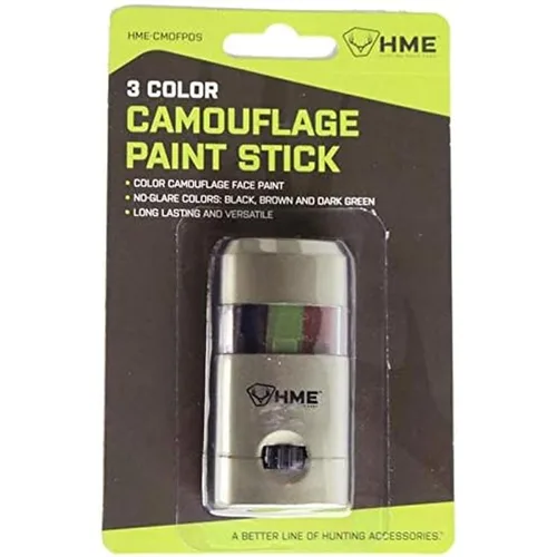 Vista 3 de HME Barra de Aplicación "Sin Desorden" de Pintura Facial de Camuflaje de 3 Colores - Maquillaje de Ocultación de Larga Duración y Fácil de Usar