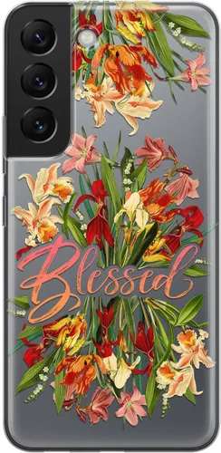 Vista 15 de Funda para teléfono compatible con Samsung Galaxy S25 S24 S23 Ultra S22 Plus S21 FE S20 Note 20 Funda transparente Escritura versículo bíblico We