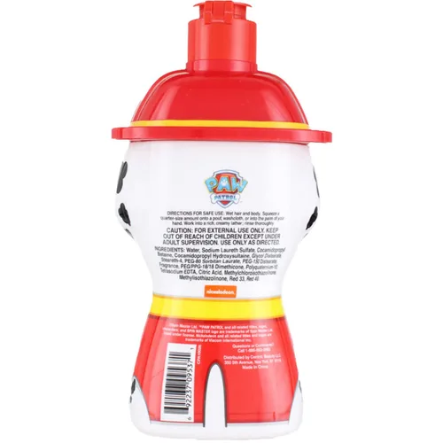 Vista 4 de Taste Beauty "Paw Patrol" Champú 3 en 1 para niños, acondicionador para niños y gel de baño, 14 onzas, (aroma)