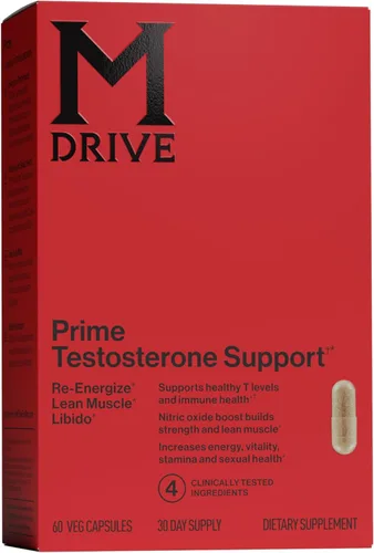 Vista 7 de Mdrive Prime - Suplemento de soporte T para hombre, energía máxima, enfoque y músculo magro, Ashwagandha KSM-66, refuerzo de óxido nítrico S7