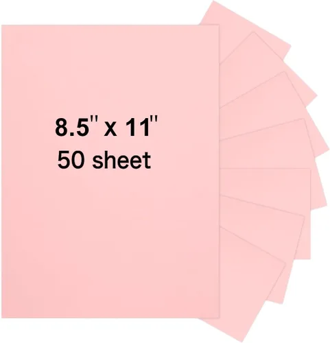 Vista 18 de 40 hojas de cartulina negra de 8.5 x 11 pulgadas, hojas de cartulina pesadas, papel de invitación en blanco, tarjetas de felicitación imprimibles