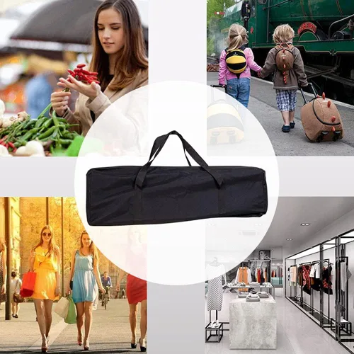 Vista 6 de Bolsa de almacenamiento de herramientas para barbacoa, bolsa de transporte de herramientas de parrilla Oxford, bolsa de transporte impermeable