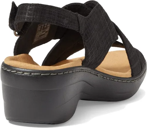 Vista 5 de Clarks Sandalia Merliah Echo de tacón para mujer