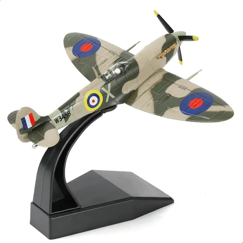 Vista 9 de NUOTIE 1/72 Douglas SBD-2 Dauntless Dive Bomber Modelo de Avión de la Segunda Guerra Mundial Midway Avión de Guerra Vintage Metal Fundido a Presión