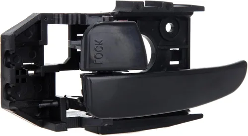 Vista 4 de ECCPP Manijas de puerta interior interior interior del lado del pasajero para Hyundai Elantra 2001 2002 2003 2004 2005 para Hyundai Elantra negro