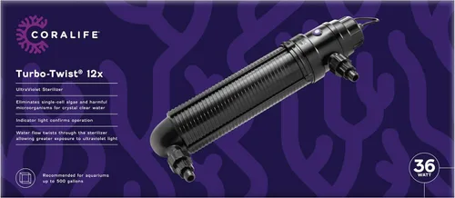 Vista 13 de Coralife Turbo-Twist 3X Esterilizador UV para acuario, hasta 125 galones