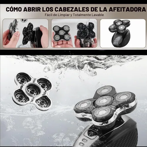 Vista 4 de Cabezales de repuesto para afeitadora compatibles con Remington Shaver Blanco