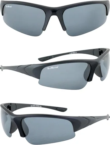 Vista 8 de BluWater Polarized Lentes ahumadas Bay Breeze con almohadillas de goma