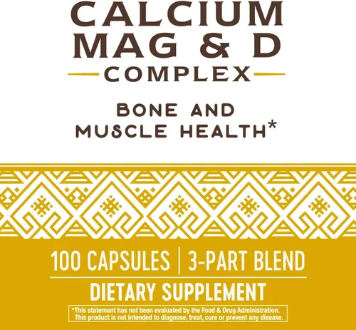 Vista 9 de Suplemento de calcio, magnesio y vitamina D, de Nature's Way, 41420, 100, 1, 1