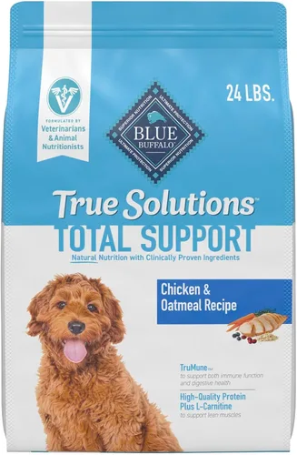 Vista 14 de Blue Buffalo True Solutions Total Support - Alimento seco natural para perros adultos, pollo, bolsa de 4 libras