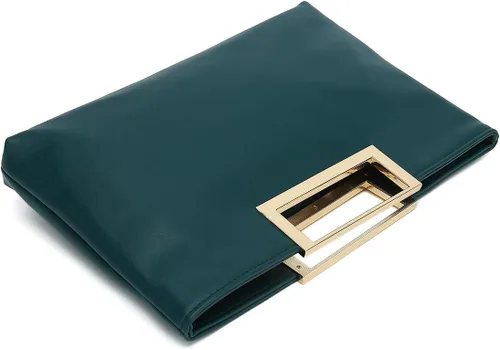 Vista 5 de CHARMING TAILOR Bolso de mano de piel sintética elegante para mujer