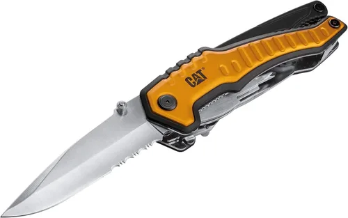 Vista 3 de Cat Multiherramienta 9 en 1 XL con hoja de cuchillo de tamaño completo y alicates - 980235