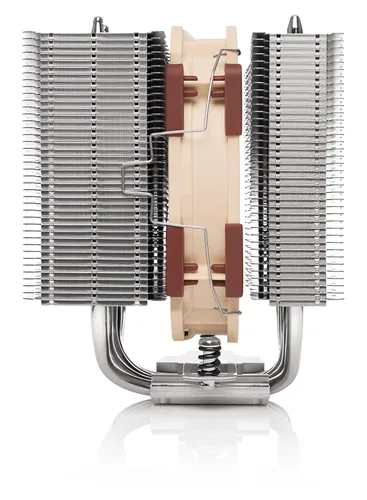 Vista 3 de Noctua NH-D12L, silencioso enfriador de CPU de doble torre de alto rendimiento