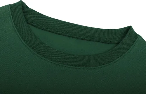 Vista 3 de Sudaderas para mujer con estampado de patas, de perro, con bloques de color, manga larga, cuello redondo, casual, linda sudadera