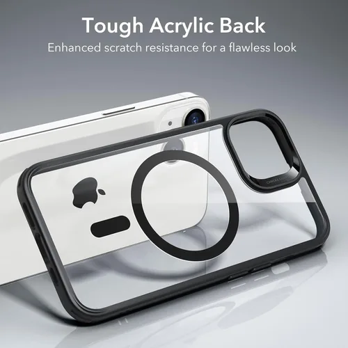 Vista 6 de ESR Funda para iPhone 14 Plus, compatible con MagSafe, protección de grado militar a prueba de golpes, resistente al amarillamiento, funda magnética