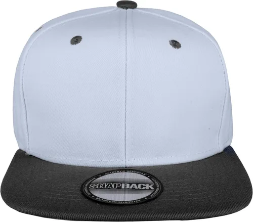 Vista 103 de Gorras Snapback Gelante para Hombres - Gorra de Béisbol con Visera Plana Ajustable - Liso en Blanco Ajustable Negro