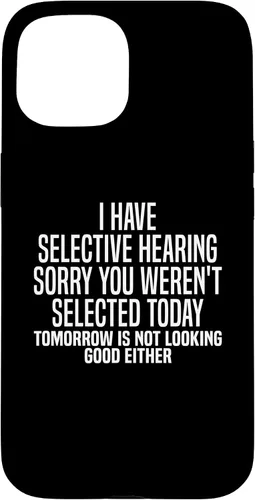 Vista 6 de iPhone 16 Funny Sarcastic Humor Quote Joke Saying Gifts for Men Women Case