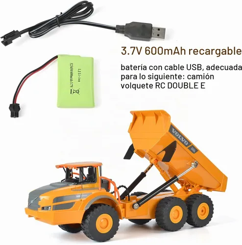 Vista 4 de Accesorios dobles E para E581-003 Off-Road Rc Dump Truck Toy