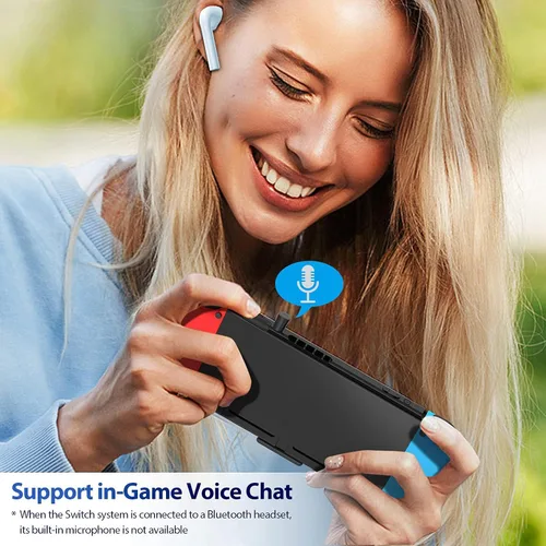 Vista 2 de Antank Transmisor de audio Bluetooth (USB tipo C) compatible con aptX-HD aptX AAC de baja latencia compatible con Nintendo Switch/Lite/OLED